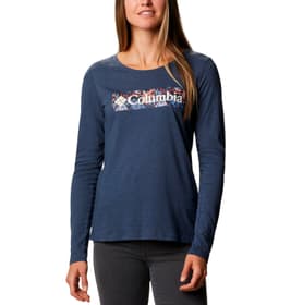Columbia Blustery Peak Maillot à manches longues pour femme Blustery Peak Maillot à manches longues pour femme Columbia 465789100347 Taille S Couleur denim Photo no. 1