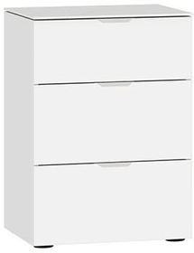 MODUL Kommode MODUL Kommode 404547400000 Grösse B: 45.0 cm x T: 43.0 cm x H: 65.0 cm Farbe Hochglanz weiss Bild Nr. 1