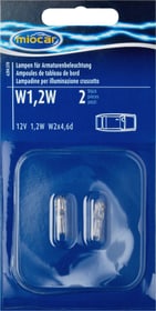 Miocar W1.2W Armaturenbeleuchtung Autolampe W1.2W Armaturenbeleuchtung Autolampe Miocar 620457000000 Bild Nr. 1