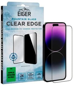 Mountain Glass Clear Edge iPhone 15 Pro Smartphone Schutzfolie Eiger 785302408694 Bild Nr. 1