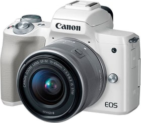Canon EOS M50 + EF-M 15-45mm weiss Systemkamera Kit EOS M50 + EF-M 15-45mm weiss Systemkamera Kit Canon 785300134586 Bild Nr. 1
