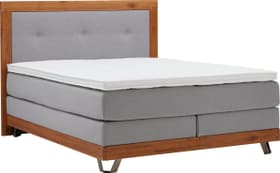 HASENA MASSIVA Lit Boxspring MASSIVA Lit Boxspring HASENA 403574700000 Dimensions L: 180.0 cm x P: 200.0 cm Couleur Gris clair Photo no. 1