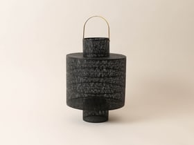 Laterne Metall Laterne Laterne Metall Laterne 657780900000 Farbe Schwarz Grösse ø: 30.0 cm x H: 41.0 cm Bild Nr. 1