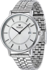 M Watch DAILY TIME Stahl Armbanduhr Armbanduhr DAILY TIME Stahl Armbanduhr Armbanduhr M Watch 76071680000015 Bild Nr. 1