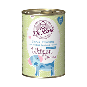 Dr. Link WELPEN JUNIOR poulet, 400 g Aliments humides WELPEN JUNIOR poulet, 400 g Aliments humides Dr. Link 658292800000 Photo no. 1