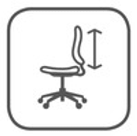 Dossier réglable en hauteur