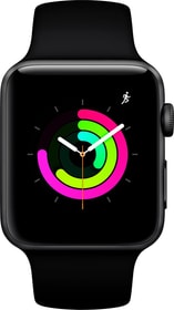 Apple Watch Series 3 GPS 42mm Space Grey Aluminium Case Black Sport Band Smartwatch Watch Series 3 GPS 42mm Space Grey Aluminium Case Black Sport Band Smartwatch Apple 785300139130 Bild Nr. 1