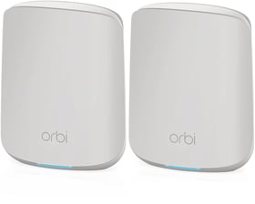 Netgear RBK352-100EUS Orbi WiFi 6 AX1800 Tri-Band Mesh System (1x Router RBR350, 1x Satellit RBS350) MESH WLAN RBK352-100EUS Orbi WiFi 6 AX1800 Tri-Band Mesh System (1x Router RBR350, 1x Satellit RBS350) MESH WLAN Netgear 785300154989 Bild Nr. 1