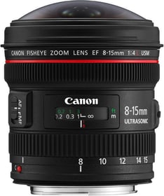 Canon Fisheye EF 8-15mm f / 4.0L USM Objektiv Fisheye EF 8-15mm f / 4.0L USM Objektiv Canon 785300129150 Bild Nr. 1