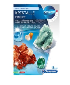 Clementoni Kristalle selbst züchten Kit scientifici Kristalle selbst züchten Kit scientifici Clementoni 748991190000 Lingua DE N. figura 1