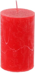 Candela cilindria rustico Candela Balthasar 656206900009 Colore Rosso Taglio ø: 5.0 cm x A: 8.0 cm N. figura 1