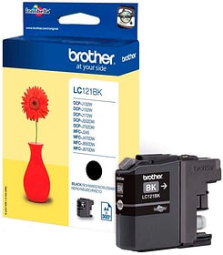 Brother Tintenpatrone LC-121BK schwarz Tintenpatrone Tintenpatrone LC-121BK schwarz Tintenpatrone Brother 795822200000 Bild Nr. 1