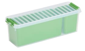 Mixed-Box, 1.3L Aufbewahrungsbox 603758600000 Farbe Grün, Transparent Grösse L: 270.0 mm x B: 84.0 mm x H: 90.0 mm Bild Nr. 1