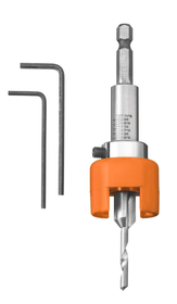 kwb HSS-M2 Hartholzbohrer mit verstellbarem Tiefenstopp und Senker, ø 5,0 mm HSS-M2 Hartholzbohrer mit verstellbarem Tiefenstopp und Senker, ø 5,0 mm kwb 616341800000 Bild Nr. 1