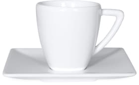 Cucina & Tavola ASIA Espressotasse mit Unterteller ASIA Espressotasse mit Unterteller Cucina & Tavola 700159700005 Farbe Weiss Grösse B: 11.3 cm x H: 6.4 cm Bild Nr. 1