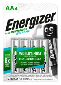 Energizer NiMH-Accu Extreme Mignon (AA), 2300 mAh - 4 pezzo Akku Batterie NiMH-Accu Extreme Mignon (AA), 2300 mAh - 4 pezzo Akku Batterie Energizer 704764300000 N. figura 1