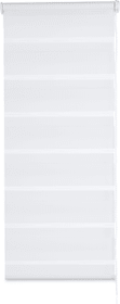 DOUBLE STRIPE Rollo DOUBLE STRIPE Rollo 430747104010 Farbe Weiss Grösse B: 40.0 cm x H: 130.0 cm Bild Nr. 1
