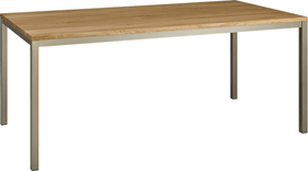 ALEXIS II Tavolo ALEXIS II Tavolo 403700715002 Dimensioni L: 220.0 cm x P: 90.0 cm x A: 75.0 cm Colore Quercia massiccia N. figura 1