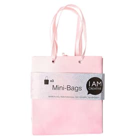 I AM CREATIVE Mini Sac, rose, 8 x 8.9 x 4 cm, 3 pcs. Mini Sac, rose, 8 x 8.9 x 4 cm, 3 pcs. I AM CREATIVE 666211200000 Photo no. 1