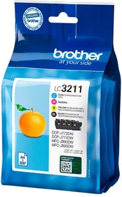 Brother LC-3211V Valuepack CMYBK Cartouche d'encre LC-3211V Valuepack CMYBK Cartouche d'encre Brother 798278100000 Photo no. 1