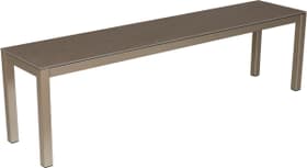 LOCARNO, Gestell Polar Silber, Platte Keramik Gartenbank LOCARNO, Gestell Polar Silber, Platte Keramik Gartenbank 753192920082 Grösse L: 200.0 cm x B: 35.0 cm x H: 45.0 cm Farbe Basalt Bild Nr. 1