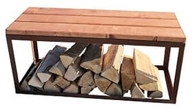 Outdoor Holzaufbewahrungsbank - kaufen bei Do it + Garden