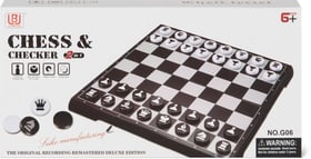 Chess und Checker magnetisch Gesellschaftsspiel Chess und Checker magnetisch Gesellschaftsspiel 748668200000 Bild Nr. 1
