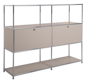 FLEXCUBE Highboard FLEXCUBE Highboard 401814820388 Grösse B: 152.0 cm x T: 40.0 cm x H: 118.0 cm Farbe Taupe Bild Nr. 1