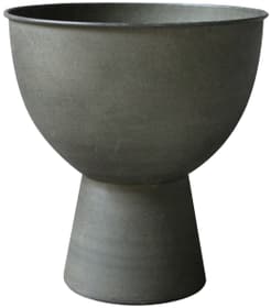 Pot à fleurs fer recyclé Pot à fleurs 657952100001 Couleur Olive Taille ø: 44.0 cm x H: 46.0 cm Photo no. 1