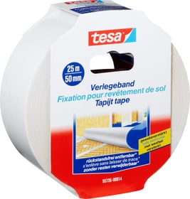 Tesa Verlegeband rückstandsfrei entfernbar Klebebänder Verlegeband rückstandsfrei entfernbar Klebebänder Tesa 663059500000 Farbe Weiss Grösse L: 25.0 m x B: 50.0 mm Bild Nr. 1