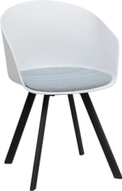 BRERA Chaise BRERA Chaise 402397300000 Dimensions L: 51.0 cm x P: 51.5 cm x H: 81.0 cm Couleur Bleu clair Photo no. 1