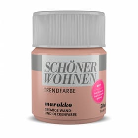 Schöner Wohnen Vernice di tendenza opaca tester Marokko 50 ml Pittura per pareti Vernice di tendenza opaca tester Marokko 50 ml Pittura per pareti Schöner Wohnen 660982900000 Contenuto 50.0 ml N. figura 1