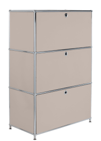 FLEXCUBE Highboard FLEXCUBE Highboard 401808700088 Grösse B: 77.0 cm x T: 40.0 cm x H: 118.0 cm Farbe Taupe Bild Nr. 1