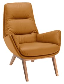 ANDRES Fauteuil ANDRES Fauteuil 402444507055 Dimensions L: 83.0 cm x P: 87.0 cm x H: 96.0 cm Couleur Cognac Photo no. 1