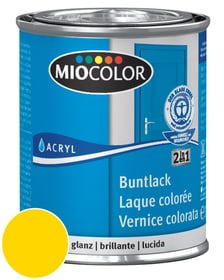 Acryl Buntlack glanz Rapsgelb 125 ml Acryl Buntlack Miocolor 660549400000 Farbe Rapsgelb Inhalt 125.0 ml Bild Nr. 1
