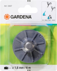 Gardena EasyCut 400 / ComfortCut 450 / PowerCut 500 Bobina filo di ricambio Tagliabordi EasyCut 400 / ComfortCut 450 / PowerCut 500 Bobina filo di ricambio Tagliabordi Gardena 630462500000 N. figura 1
