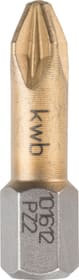 kwb 1/4" PZ 3 Embouts TITANE 1/4" PZ 3 Embouts TITANE kwb 616216300000 Photo no. 1