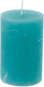 Bougie cylindrique rustic Bougie Balthasar 656206900005 Couleur Turquoise Taille ø: 5.0 cm x H: 8.0 cm Photo no. 1