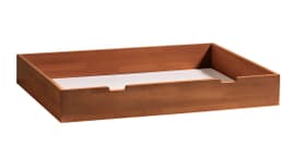 HASENA CONTI Tiroir de rangement CONTI Tiroir de rangement HASENA 403178785204 Dimensions L: 120.0 cm x P: 89.0 cm x H: 18.0 cm Couleur Hêtre couleur cerisier Photo no. 1
