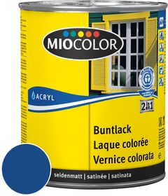 Miocolor Acryl Buntlack seidenmatt Enzianblau 125 ml Acryl Buntlack Acryl Buntlack seidenmatt Enzianblau 125 ml Acryl Buntlack Miocolor 660552000000 Farbe Enzianblau Inhalt 125.0 ml Bild Nr. 1