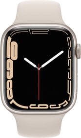 Apple Watch Series 7 GPS, 45mm Starlight Aluminium Sport Band Smartwatch Watch Series 7 GPS, 45mm Starlight Aluminium Sport Band Smartwatch Apple 799104100000 Bild Nr. 1