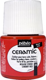 Pebeo Peinture pour céramique Ceramic PÉBÉO Peinture pour céramique Ceramic PÉBÉO Pebeo 663510000400 Couleur Rouge Cerise Photo no. 1
