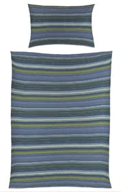 KAY Parure de lit en satin KAY Parure de lit en satin 451249014440 Couleur Bleu Dimensions L: 160.0 cm x H: 210.0 cm Photo no. 1