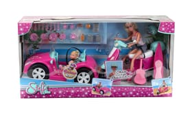 Steffi Love Beachcar and Scooter Set with 2 Dolls Ensemble de poupée Steffi Love Beachcar and Scooter Set with 2 Dolls Ensemble de poupée 747951500000 Photo no. 1