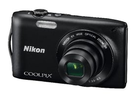 Coolpix S3300 schwarz Kompaktkamera Nikon 79336870000012 Bild Nr. 1