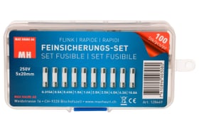 Max Hauri Feinsicherungs-Set 5x20mm Flink Feinsicherungs-Set 5x20mm Flink Max Hauri 612532800000 Bild Nr. 1