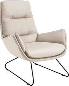 ANDRES Fauteuil ANDRES Fauteuil 402473307010 Dimensions L: 83.0 cm x P: 94.0 cm x H: 97.0 cm Couleur Blanc Photo no. 1
