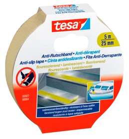 Tesa Anti-Rutschband 5m:25mm fluoreszierend Klebebänder Anti-Rutschband 5m:25mm fluoreszierend Klebebänder Tesa 663082900000 Bild Nr. 1