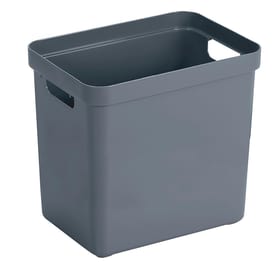 Sigma home Box 25L Boîte de rangement Sigma home Box 25L Boîte de rangement 603753100000 Couleur Gris-bleu Taille L: 350.0 mm x L: 250.0 mm x H: 363.0 mm Photo no. 1