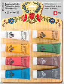 321Color Bauernmalfarbe matt 8 Tuben à 50ml Bauernmalfarbe matt 8 Tuben à 50ml 321Color 661405200000 Bild Nr. 1